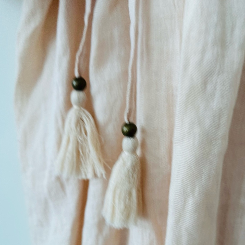 Spell Soft Cream Ruffle Mini Dress - Picture 6 of 11